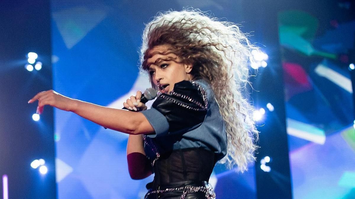 Певица Яна Соломко не раз выступала в России Певица Яна Соломко не раз выступала в России