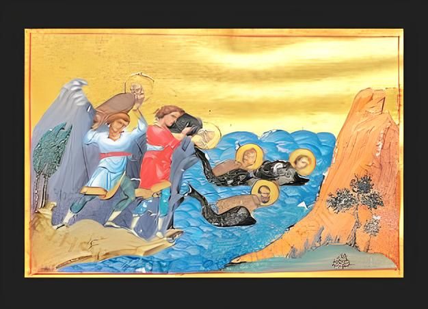 В Римской империи христиан пытали и топили за веру в Хрсита.