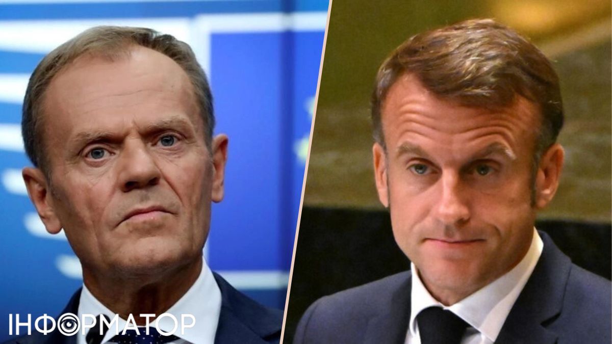 Дональд Туск, Еммануель Макрон