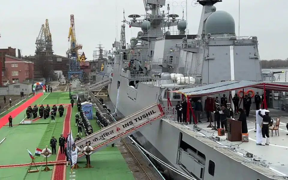 INS Tushil в Калининграде INS Tushil в Калининграде