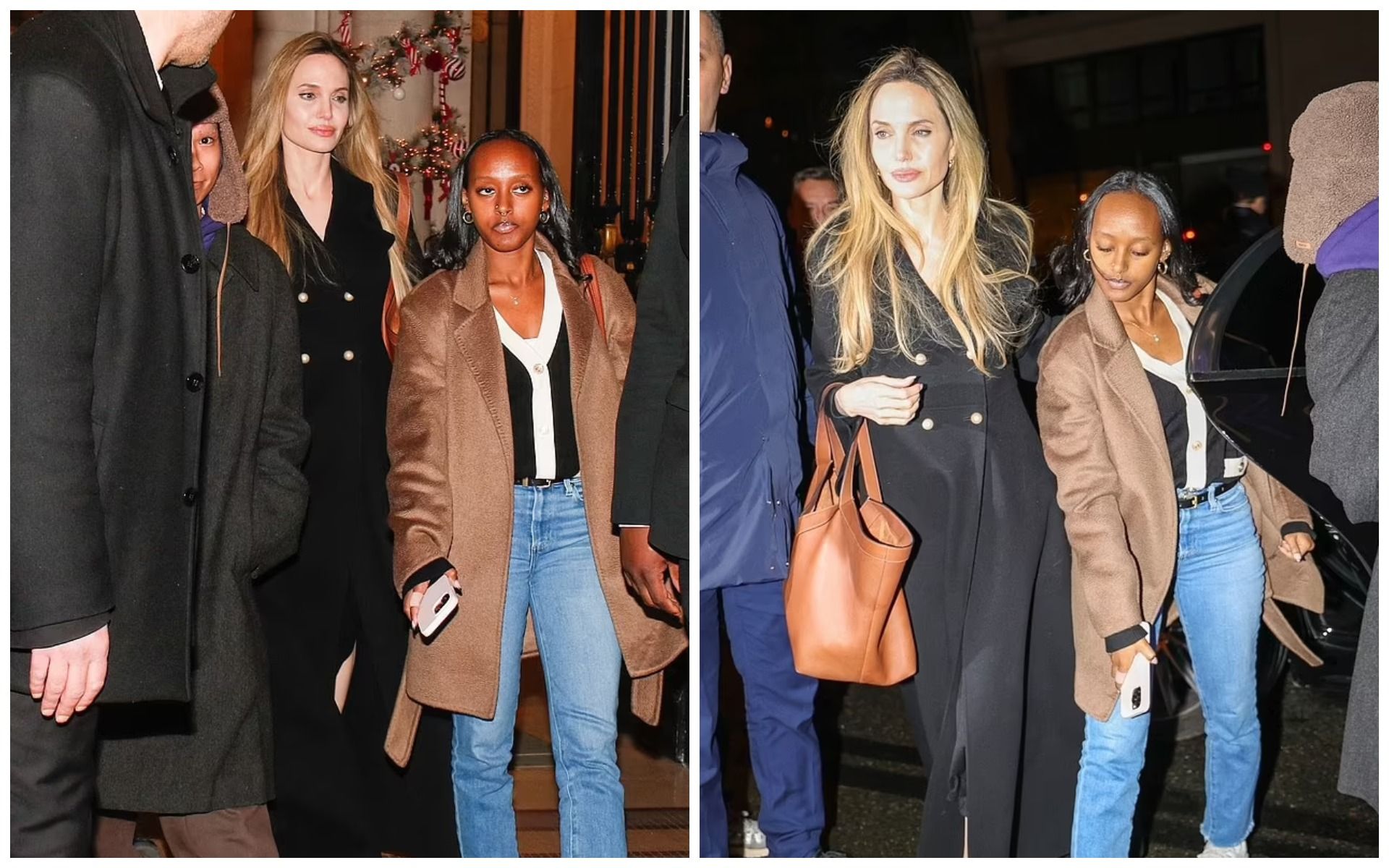 Цього разу Захара отримала більше уваги, ніж Анджеліна. Фото: BackGrid