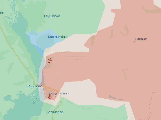 ЗСУ мають успіхи біля Колісниківки. Карта - DeepState ЗСУ мають успіхи біля Колісниківки. Карта - DeepState