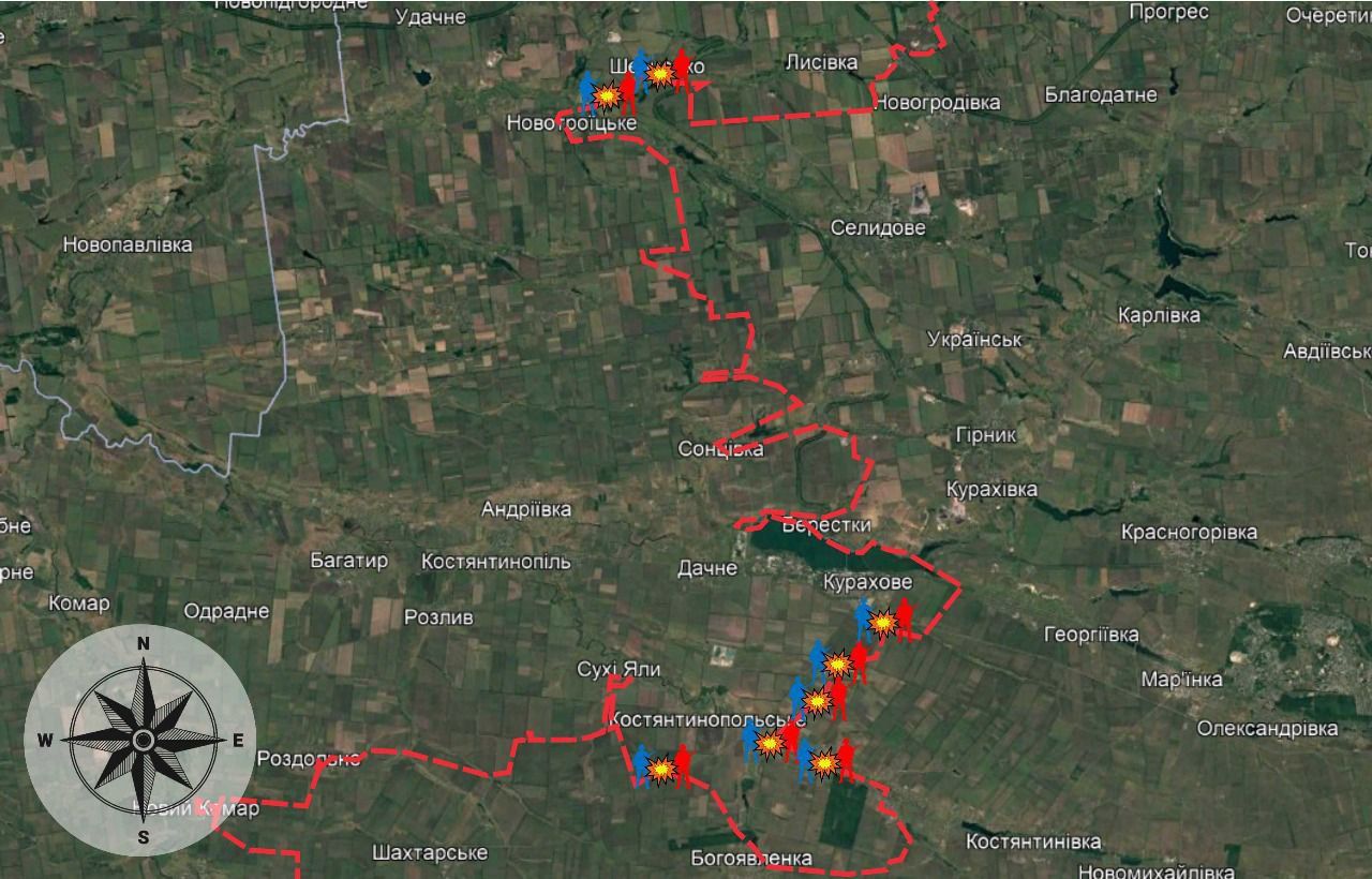 В Донецкой области невозможно удерживать отдельные позиции из-за разрушения укреплений – ВСУ 1