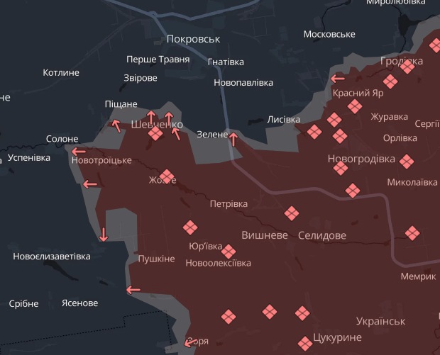 Ворог намагається захопити місто Покровськ