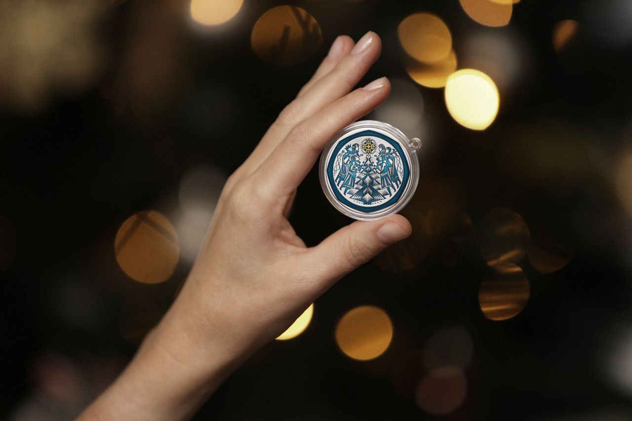 Монета Новорічна іграшка