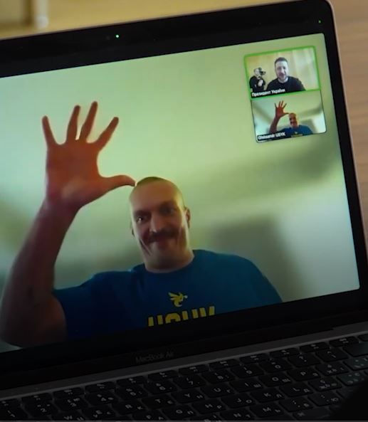 Зеленський попросив Усика не дуже сильно бити Ф'юрі 1