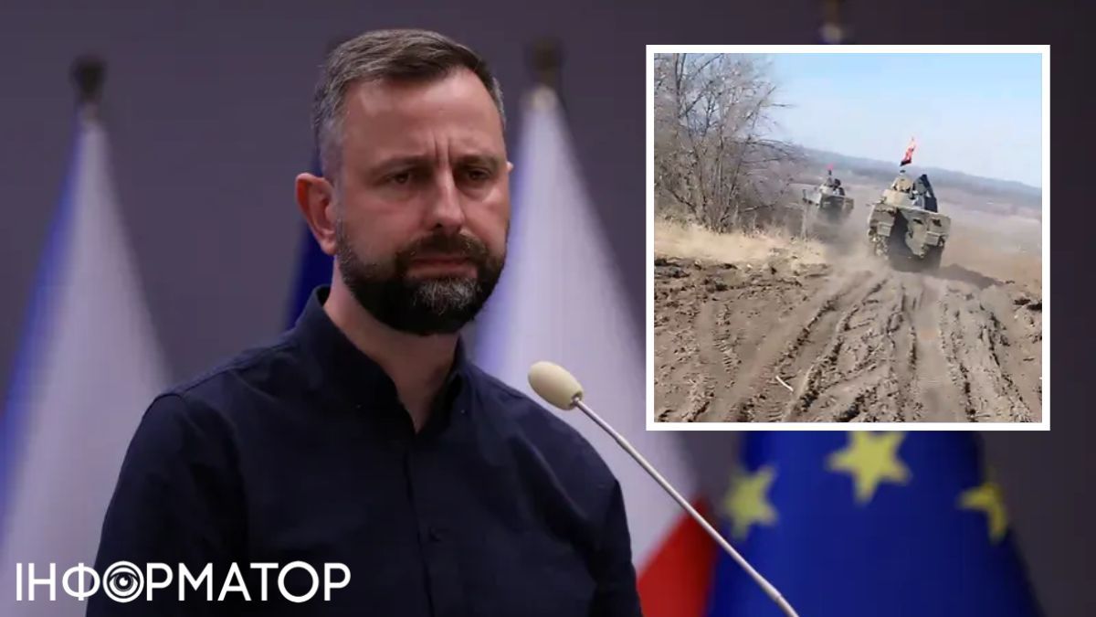 Прапори УПА помічені на бронетранспортерах, переданих поляками для ЗСУ.