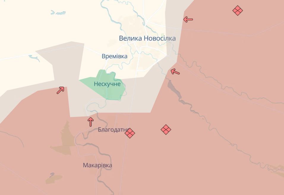 Макарівка на карті Макарівка на карті