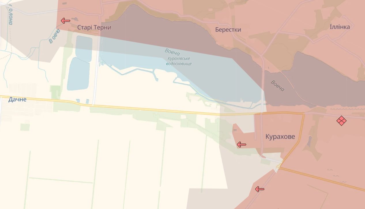 Нові просування окупантів Нові просування окупантів