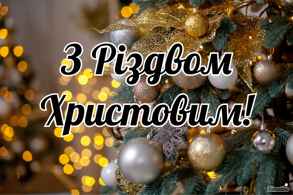 Щирі вітання з Різдвом! Джерело: vitaiko.com. Щирі вітання з Різдвом! Джерело: vitaiko.com.