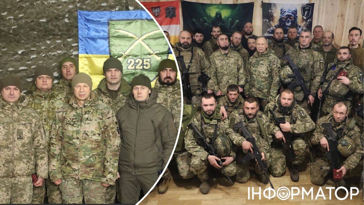 Сирський показав нагородження військових на Курському напрямку