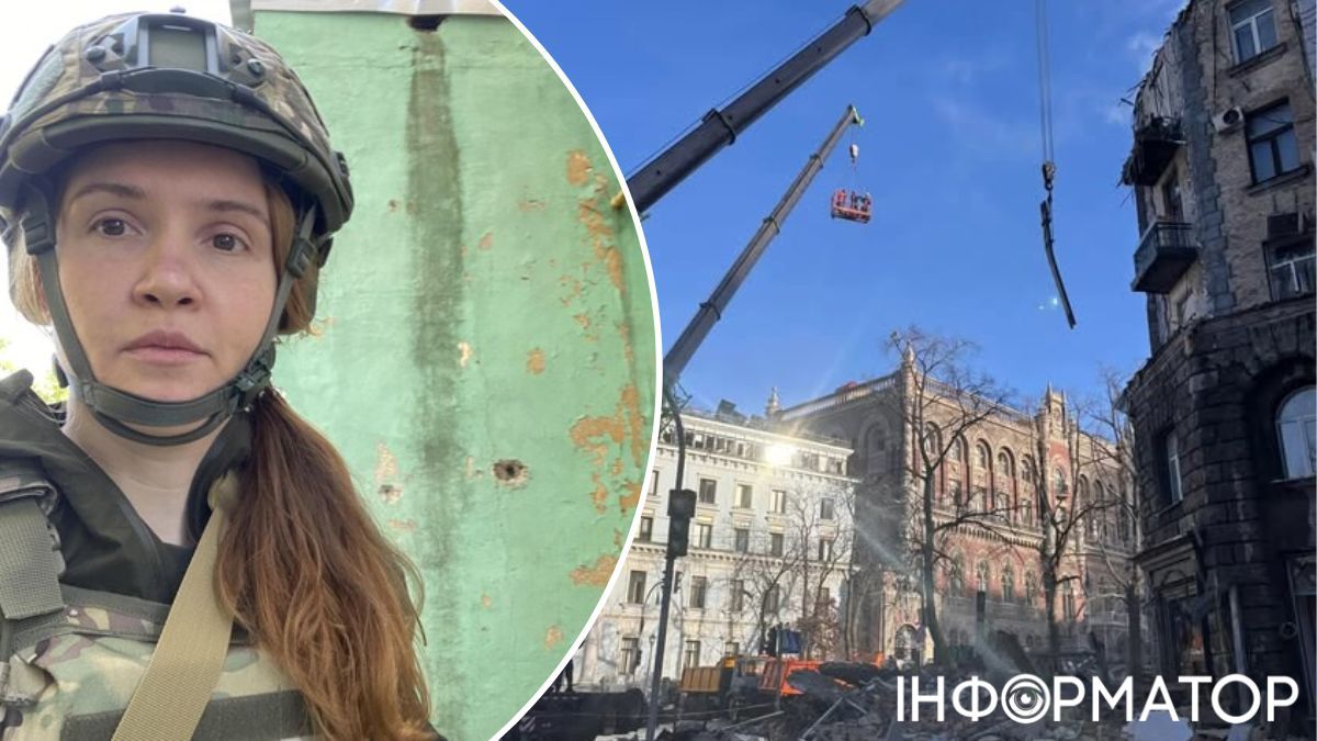 Марианна Безуглая говорит, что разрушенный "шахедом" дом расположен крайне близко к месту работы Владимира Зеленского.