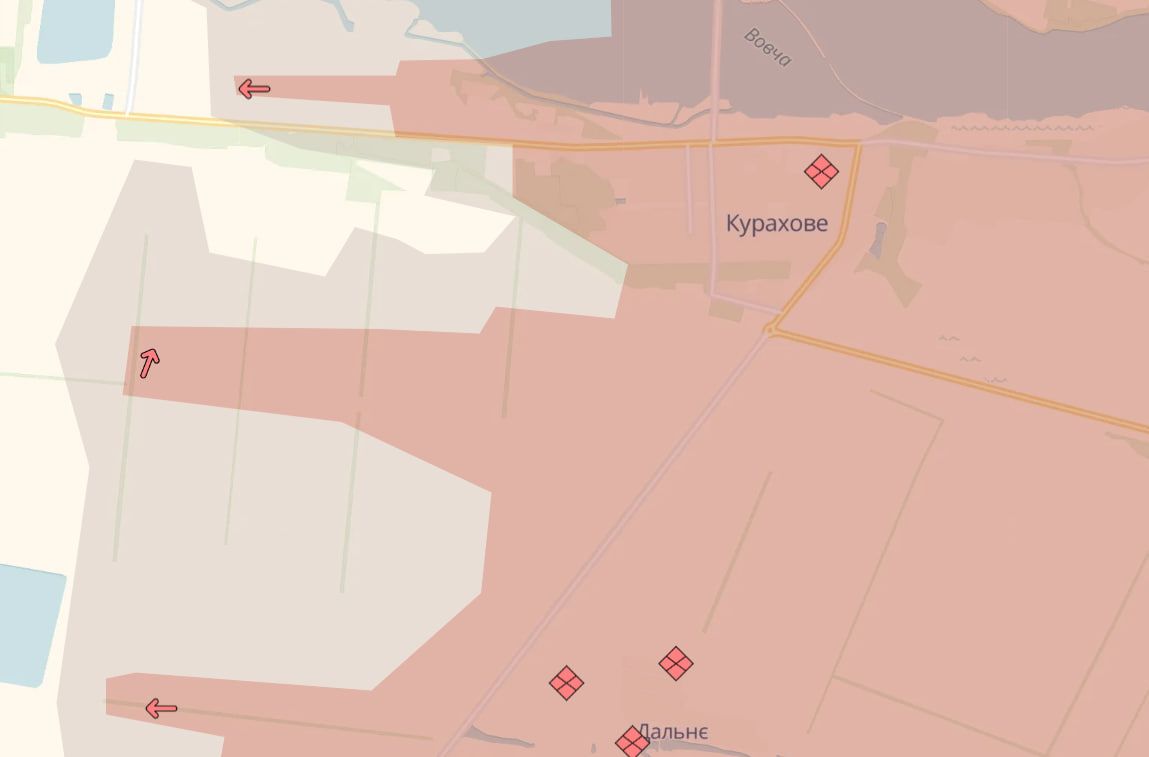 Просування біля Курахового