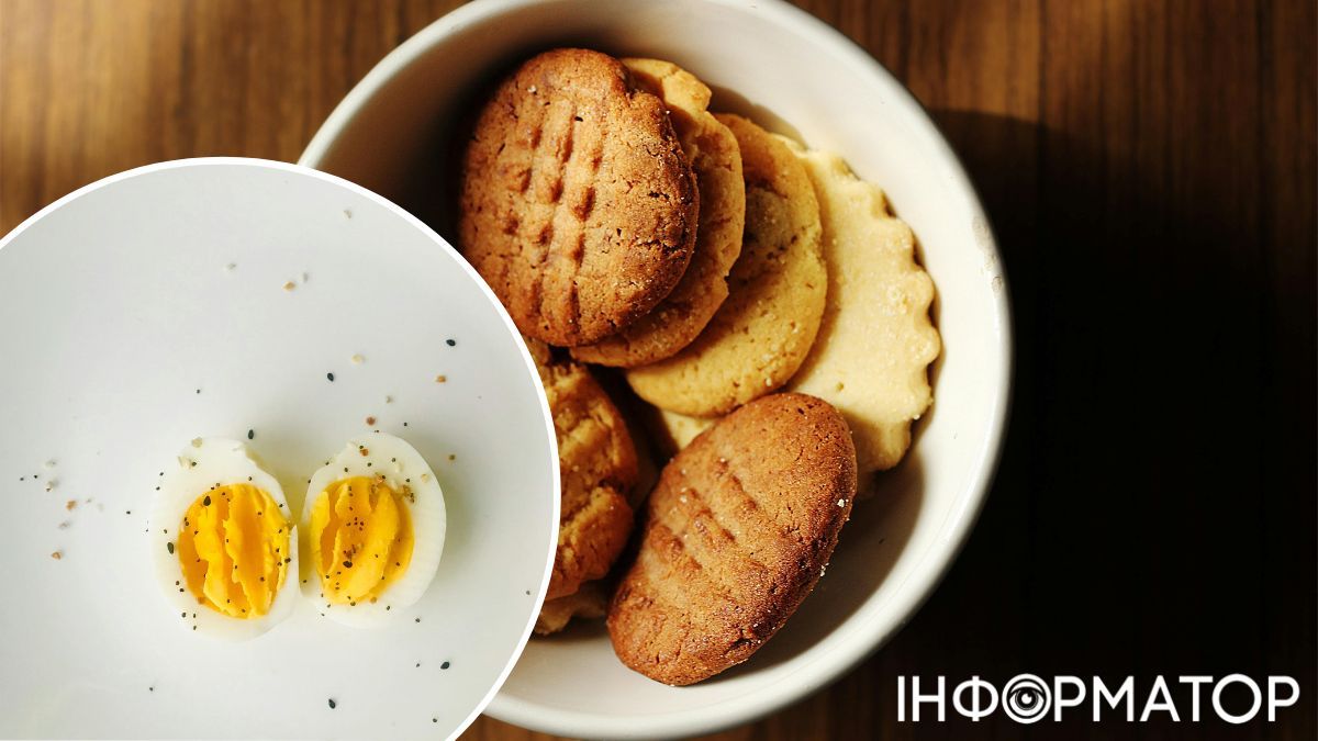Замість печива їжте яйця!