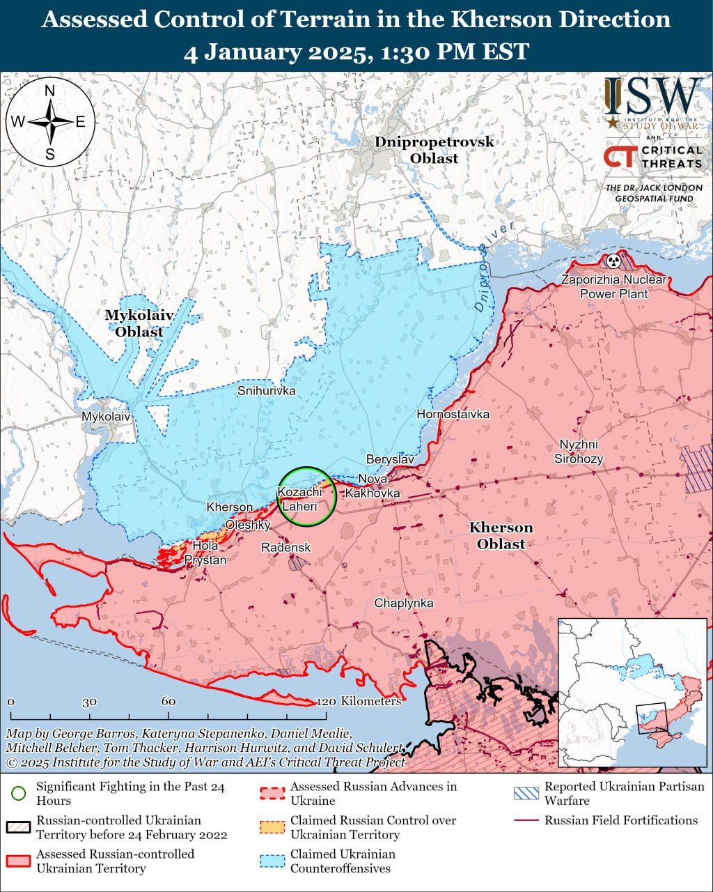 Росіяни просуваються поблизу Покровська та Курахового, а ЗСУ відновили позиції біля Кремінної — карти ISW 9