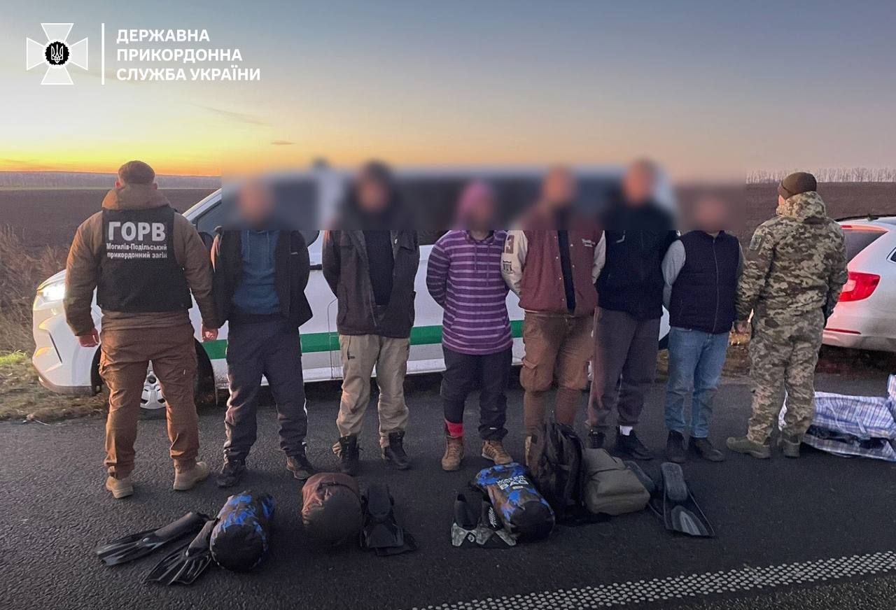 На Вінничині прикордонники зупинили дайверів-ухилянтів, які збиралися плисти за кордон у гідрокостюмах 1