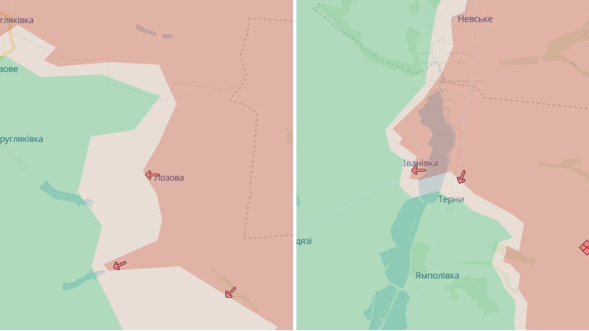Продвижение окупантов Продвижение окупантов