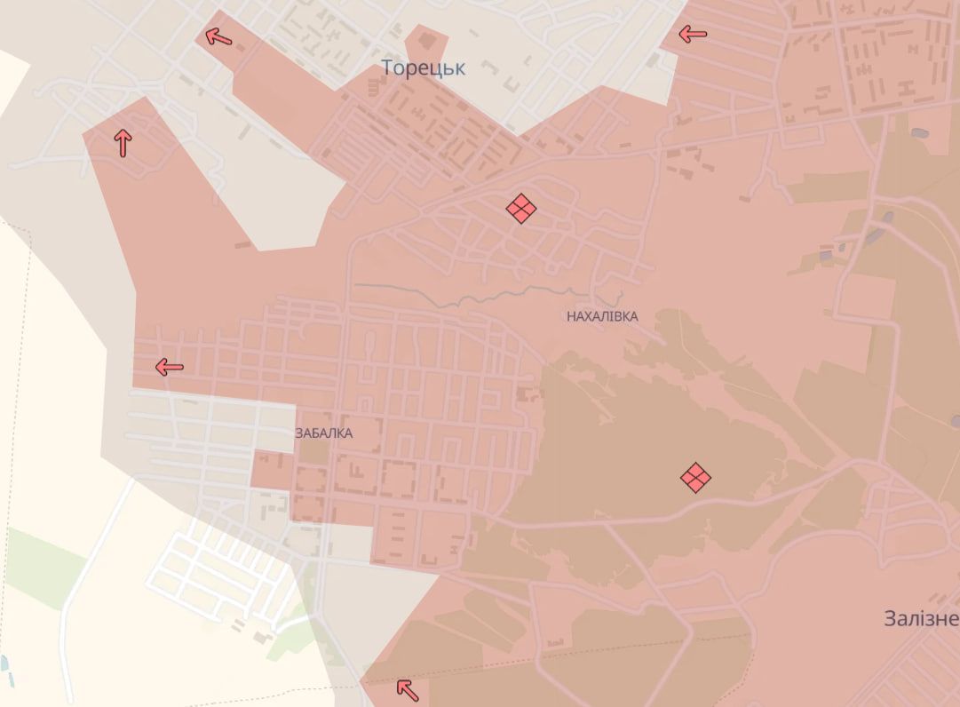 Продвижение окупантов Продвижение окупантов