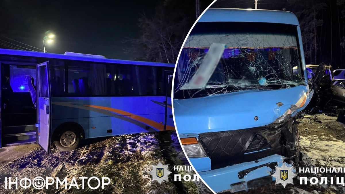 Водій мінівена та його пасажирка нажаль загинули