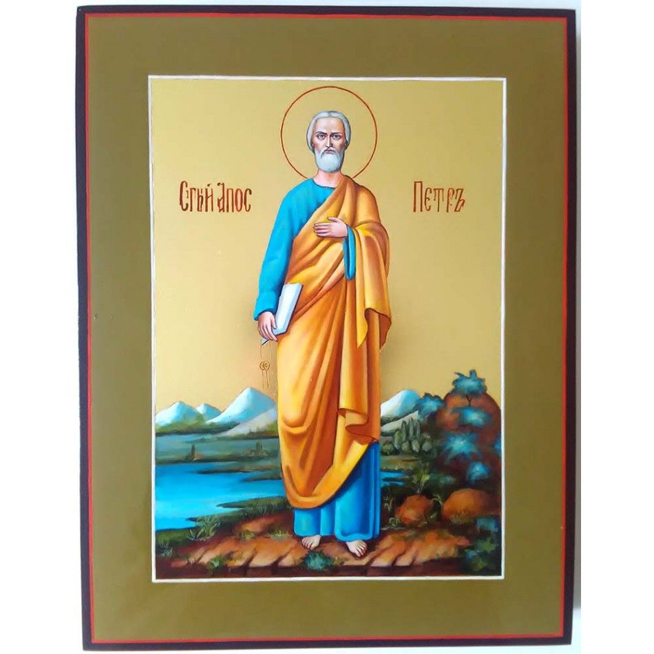 Икона апостола Петра. Икона апостола Петра.