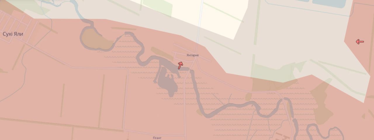 Ворог взяв під контроль Янтарне Ворог взяв під контроль Янтарне