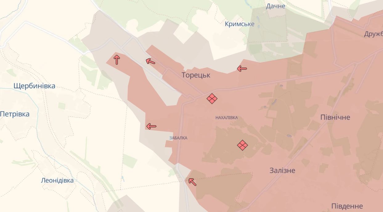 Просування окупантів Просування окупантів