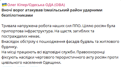 Допис Олега Кіпера Допис Олега Кіпера