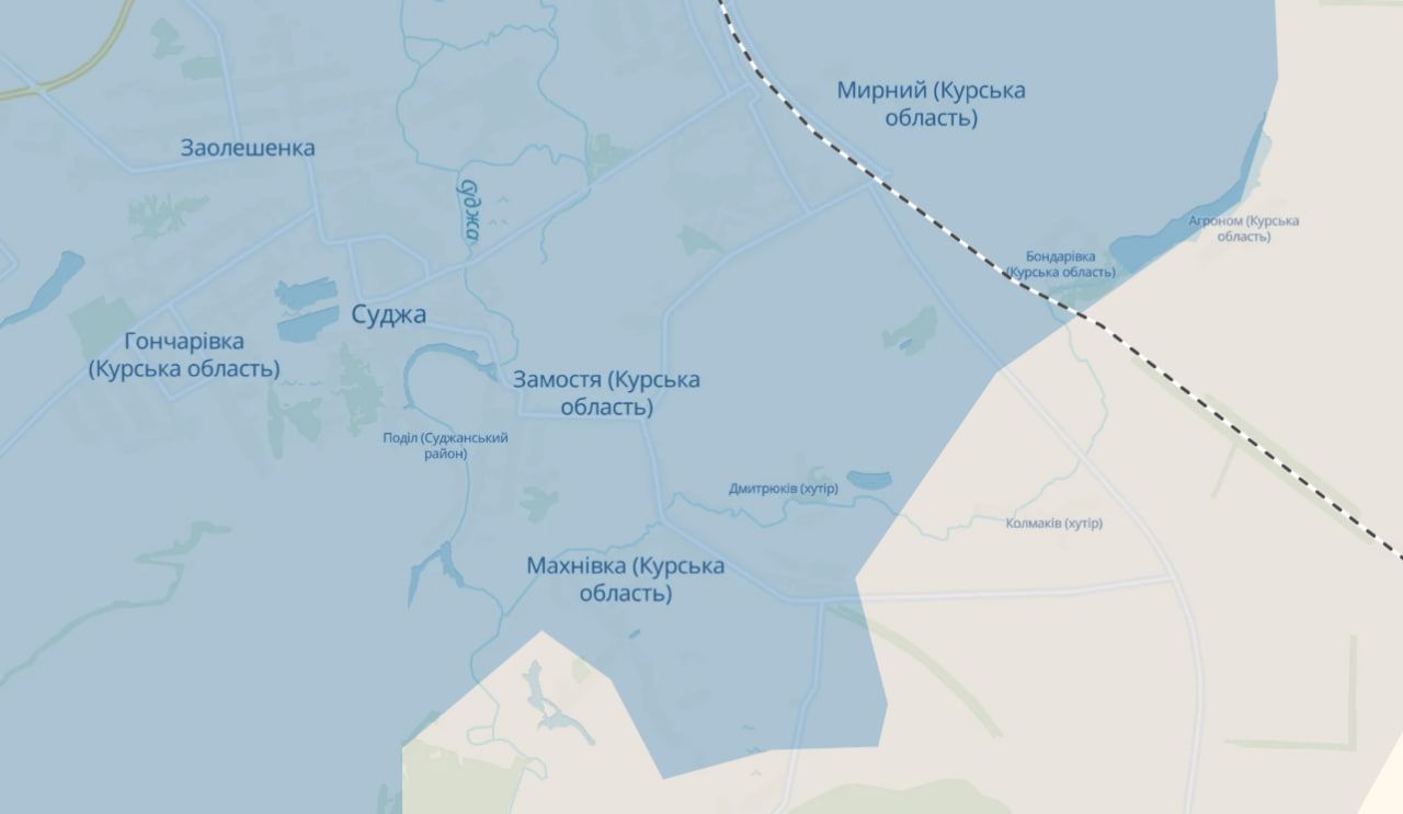 Продвижение ВСУ в Курщине Продвижение ВСУ в Курщине