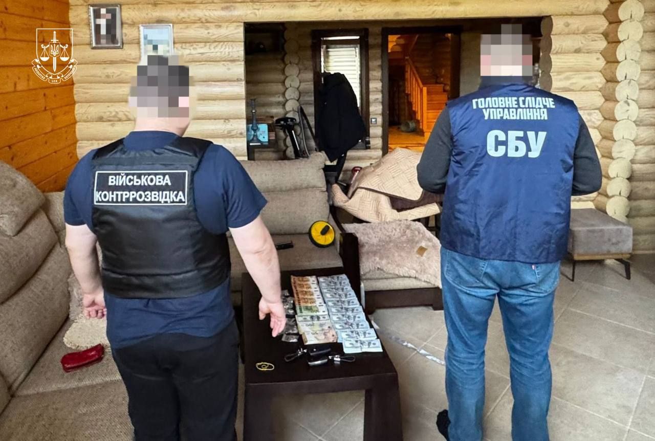 Обыски у подозреваемого