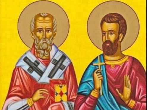 Святі Климентій Анкирський та Агафангел – ранньо-християнські святі, мученики з Малої Азії.