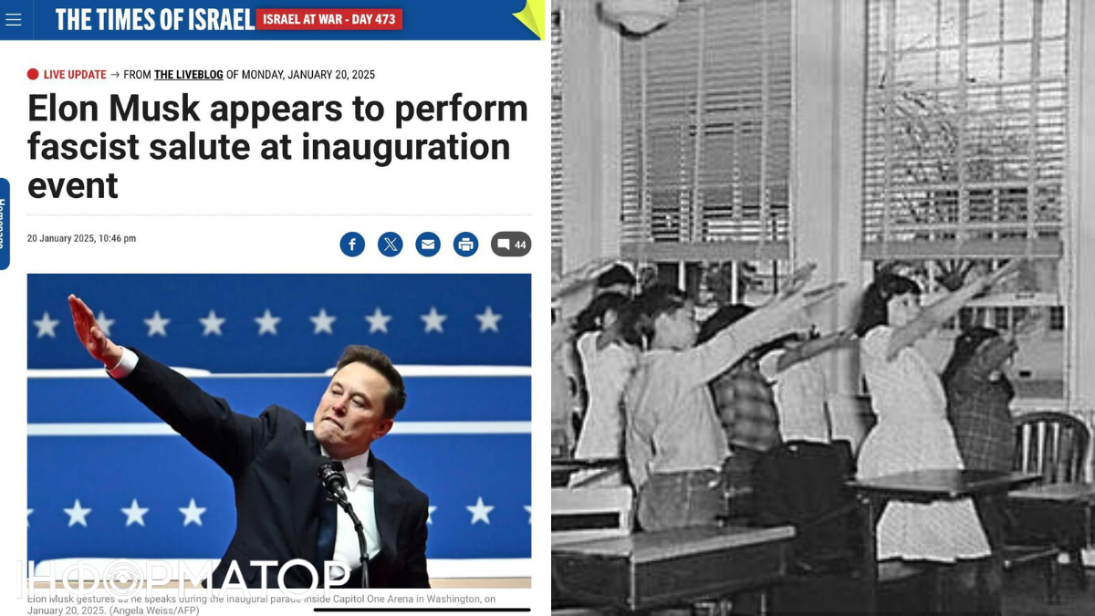 Израильские СМИ восприняли поздравление Маска как нацистское