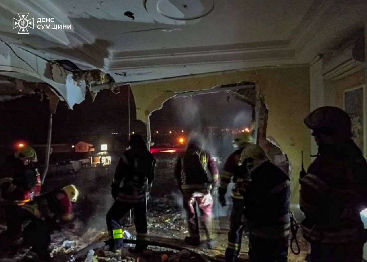 Наслідки атаки по Сумах Наслідки атаки по Сумах