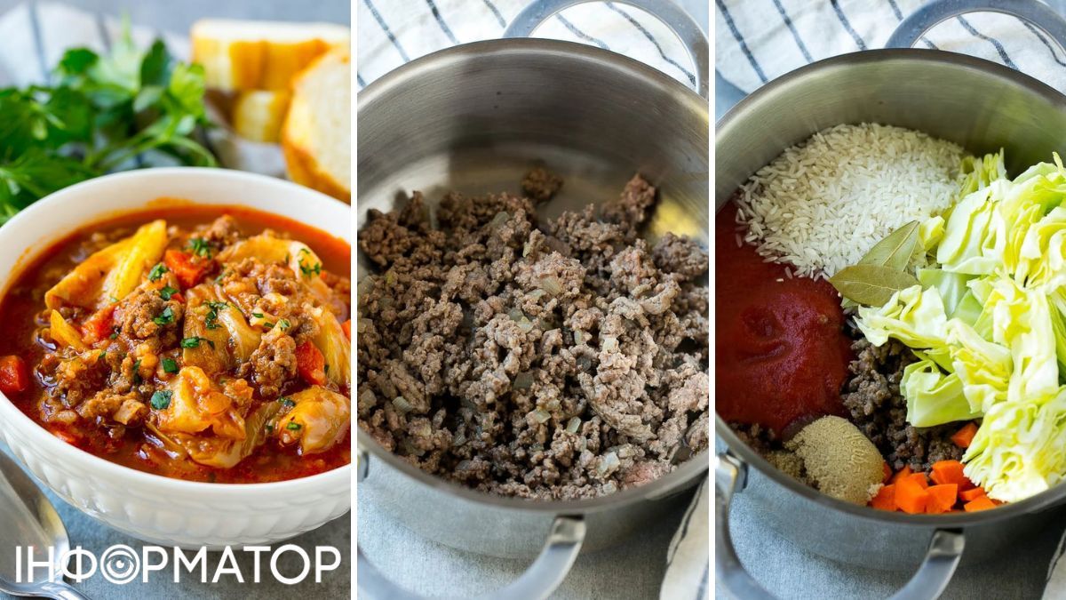 Суп из голубцов для ленивых 1