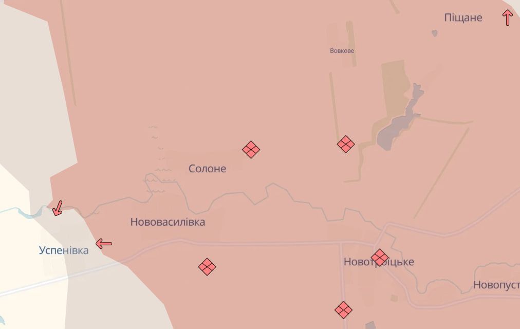 Новосиловка оккупирована Новосиловка оккупирована