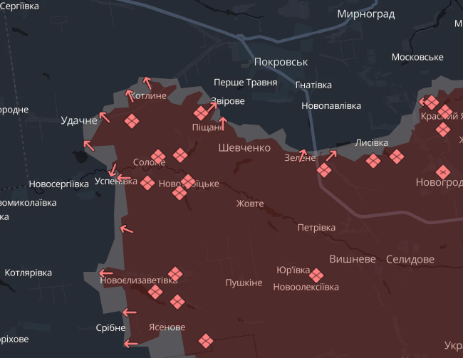 Покровський напрямок наразі самий складний