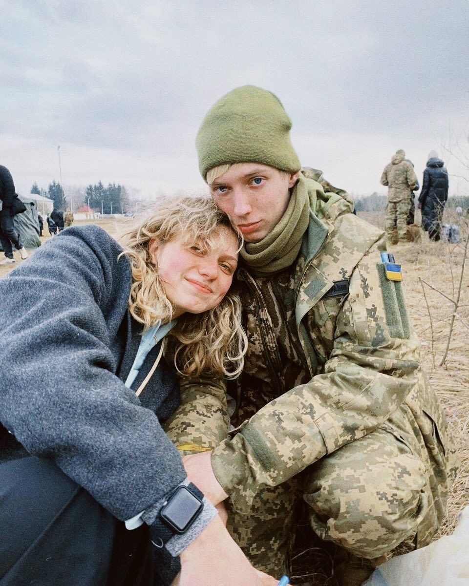 Павло Готц з піар-менеджеркою гурту NAZVA. Фото: Instagram/pavlo_gots Павло Готц з піар-менеджеркою гурту NAZVA. Фото: Instagram/pavlo_gots