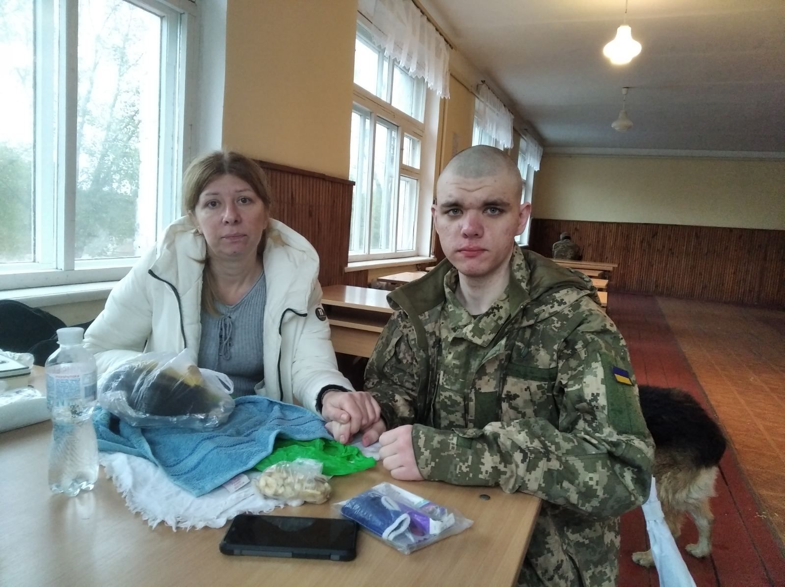 Мартин із мамою