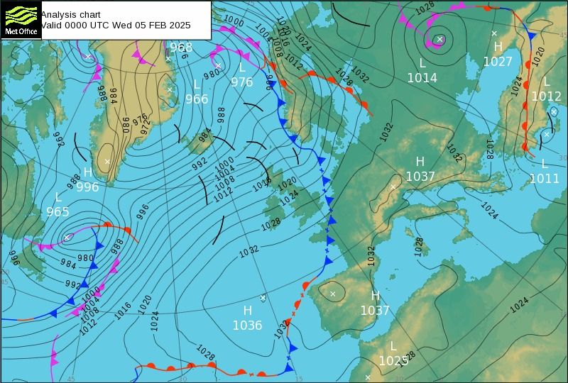 Прогностична карта: Facebook.com/tala.didenko. – прогноз погоди на завтра, 7 лютого 1