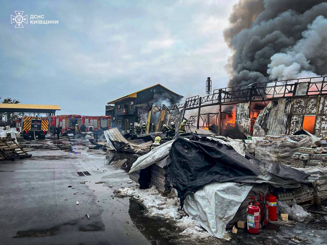 Наслідки пожежі у с. Фастівець