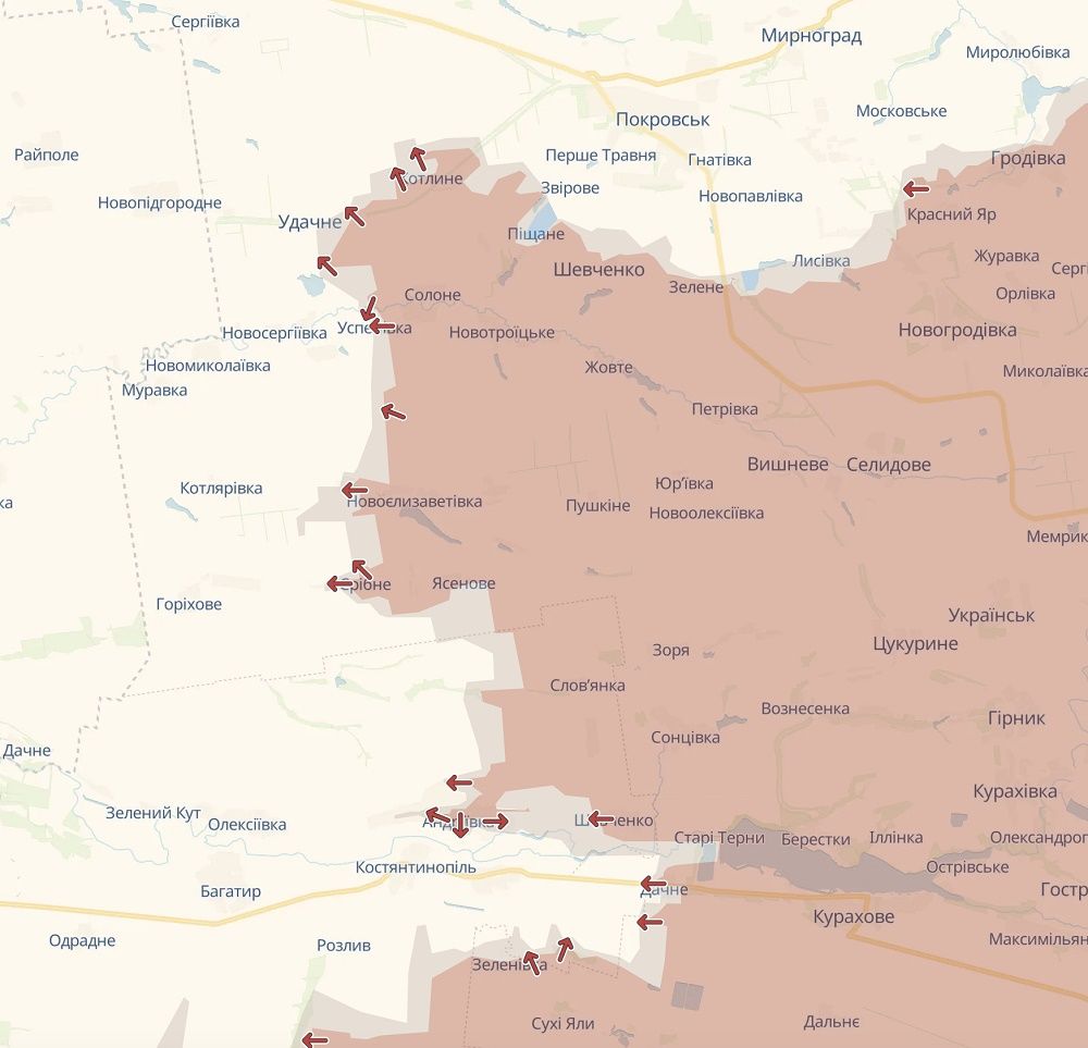 Карта DeepState Карта DeepState