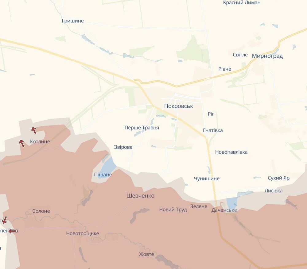 Карта DeepState Карта DeepState