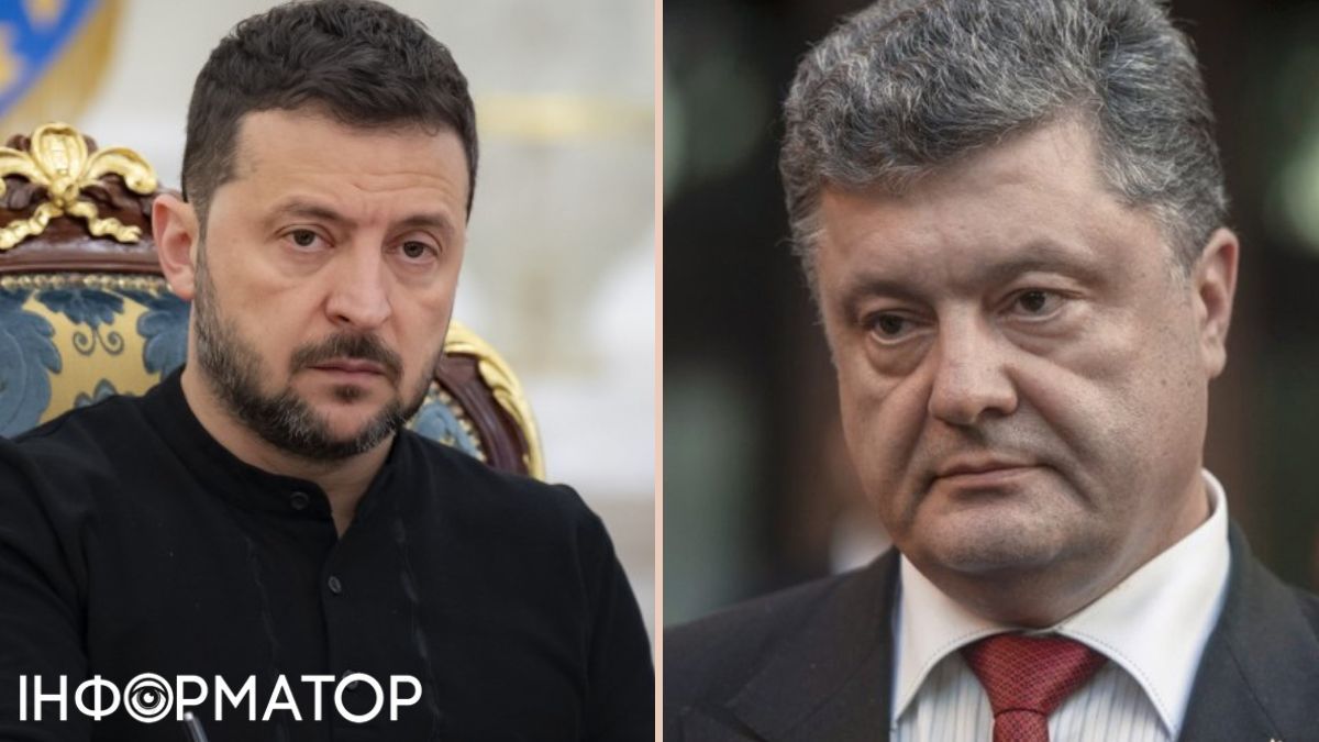 Володимир Зеленський, Петро Порошенко