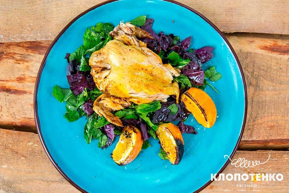 Это цыпленок получается удивительно ароматным! Цыпленок, запеченный в глине, для Виктора Ющенко 1