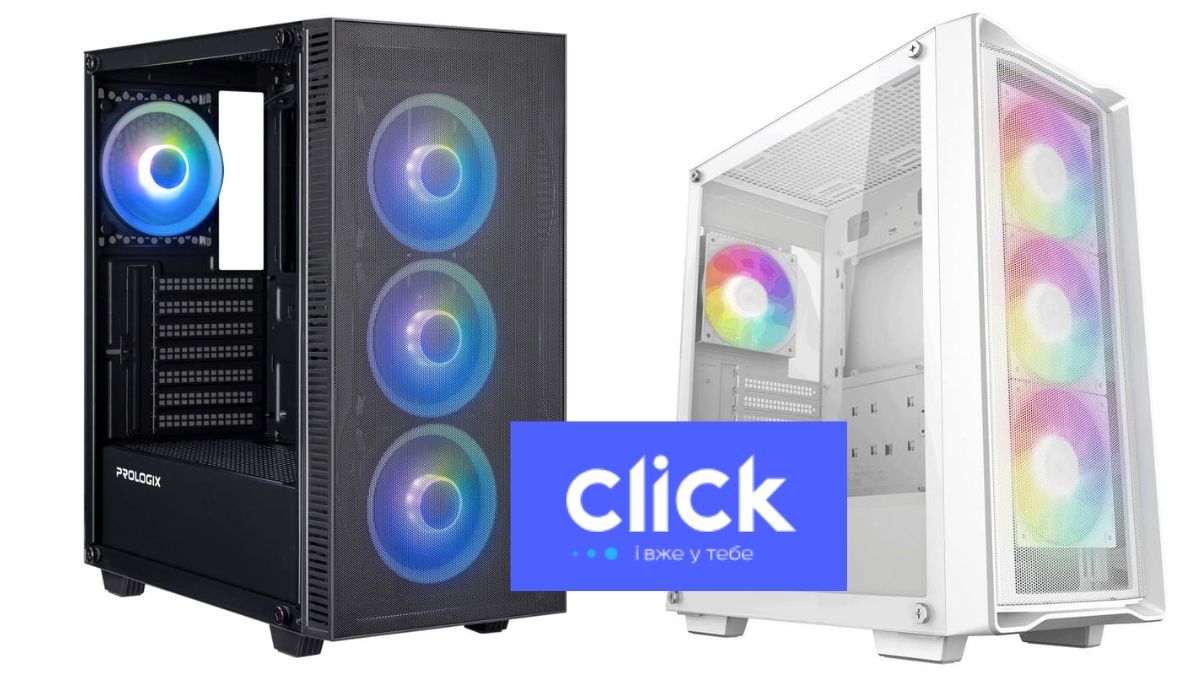 Прозорі та RGB-корпуси для ПК на Click.ua