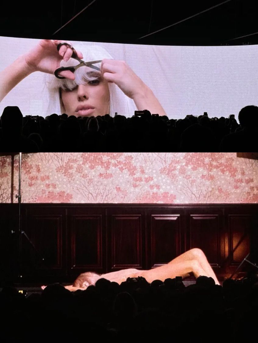 Кадри з премєри одіозного модного фільму від Каньє Веста Кадри з премєри одіозного модного фільму від Каньє Веста