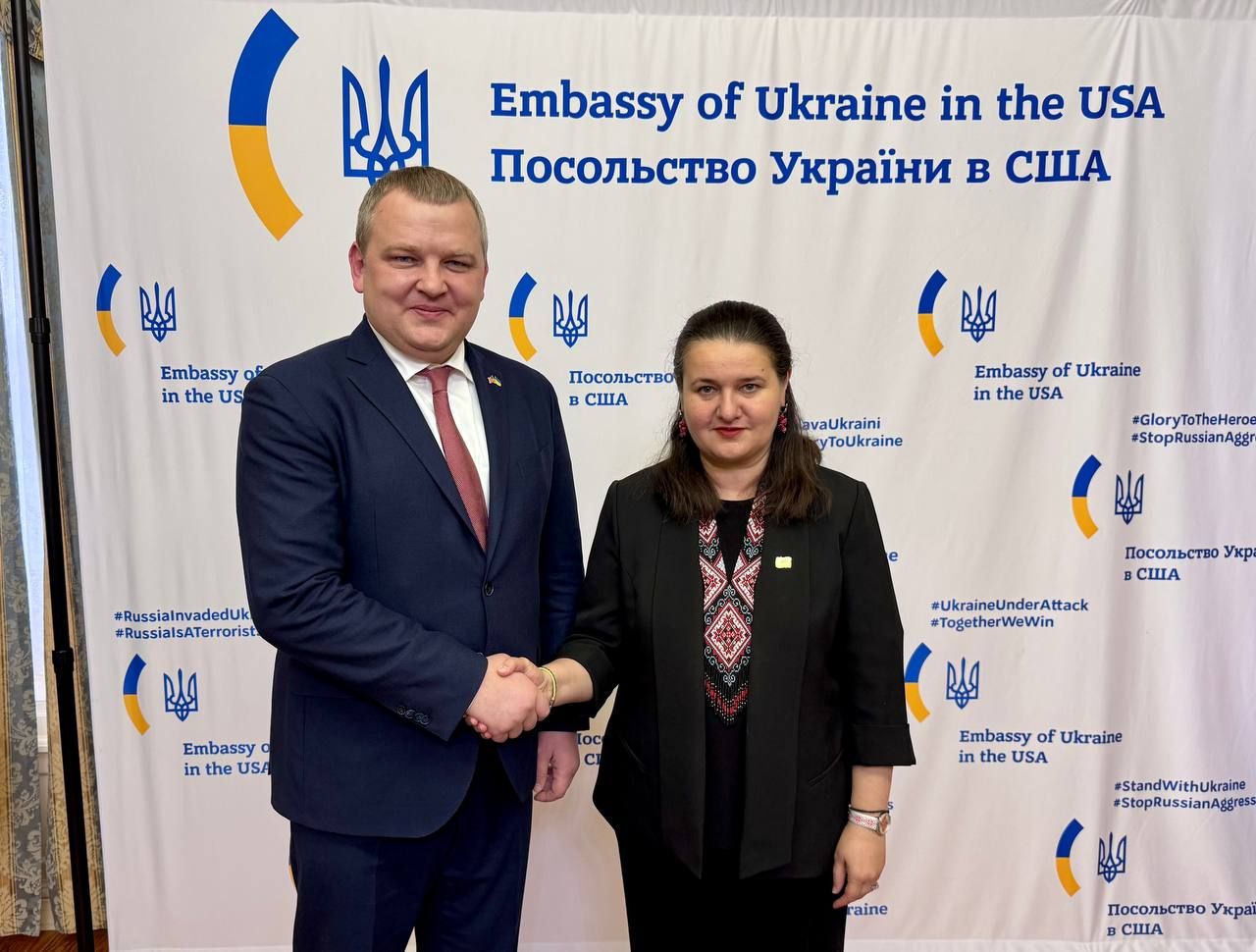 Микола Лукашук, Оксана Маркарова Микола Лукашук, Оксана Маркарова