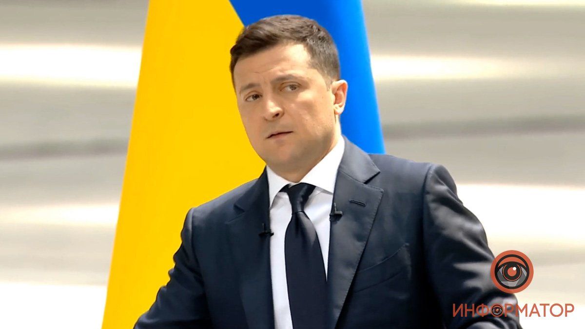 Зеленский на пресс-конференции прорекламировал минералку,  собственники которой — из РФ