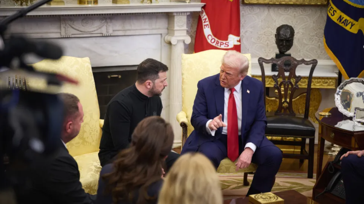 Спор Трампа с Зеленским
