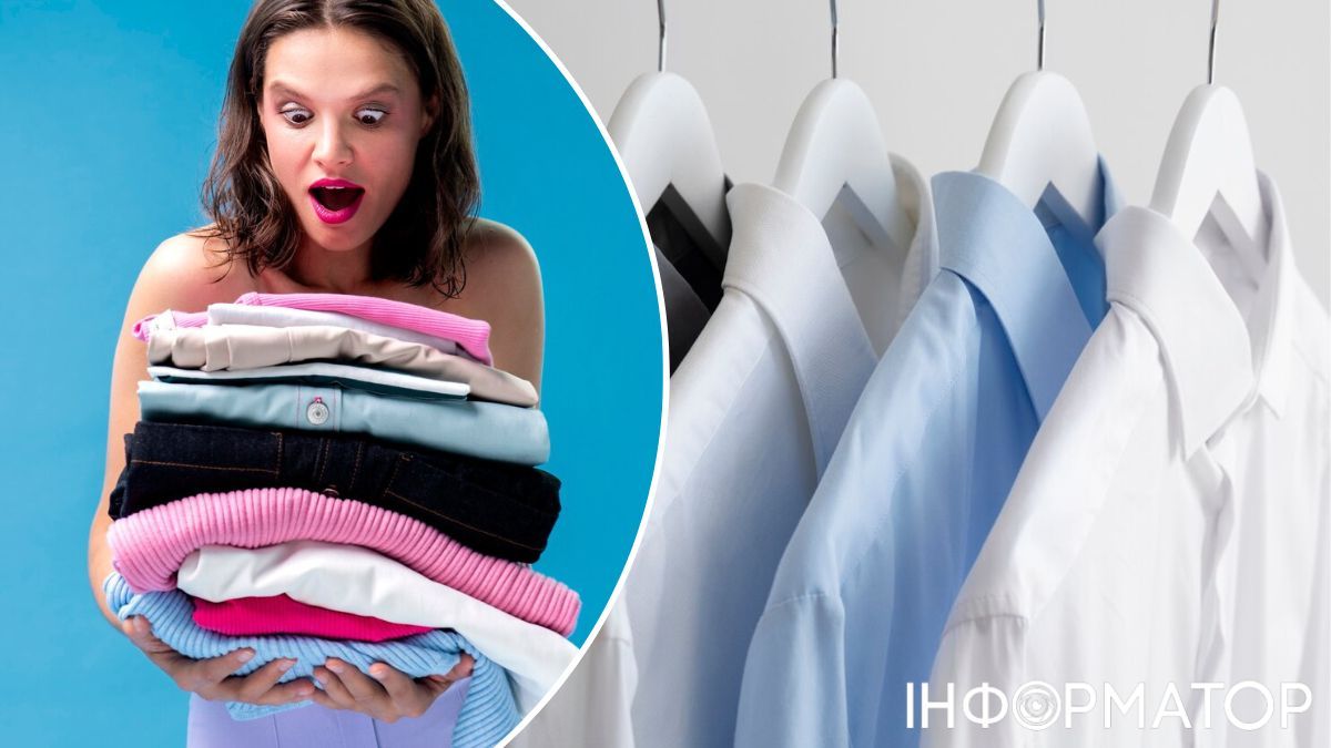 Сушіть сорочки на підвісках чи тремпелях - це запобігає усадці.