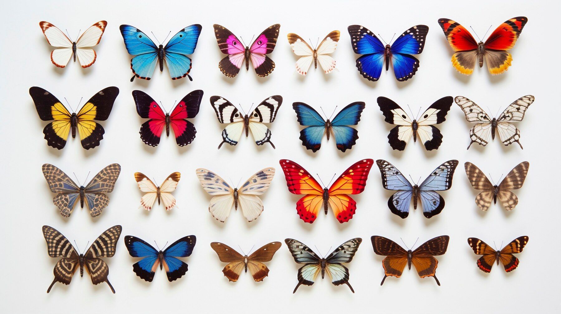 Існує більше 17 000 видів метеликів по всьому світу! Існує більше 17 000 видів метеликів по всьому світу!